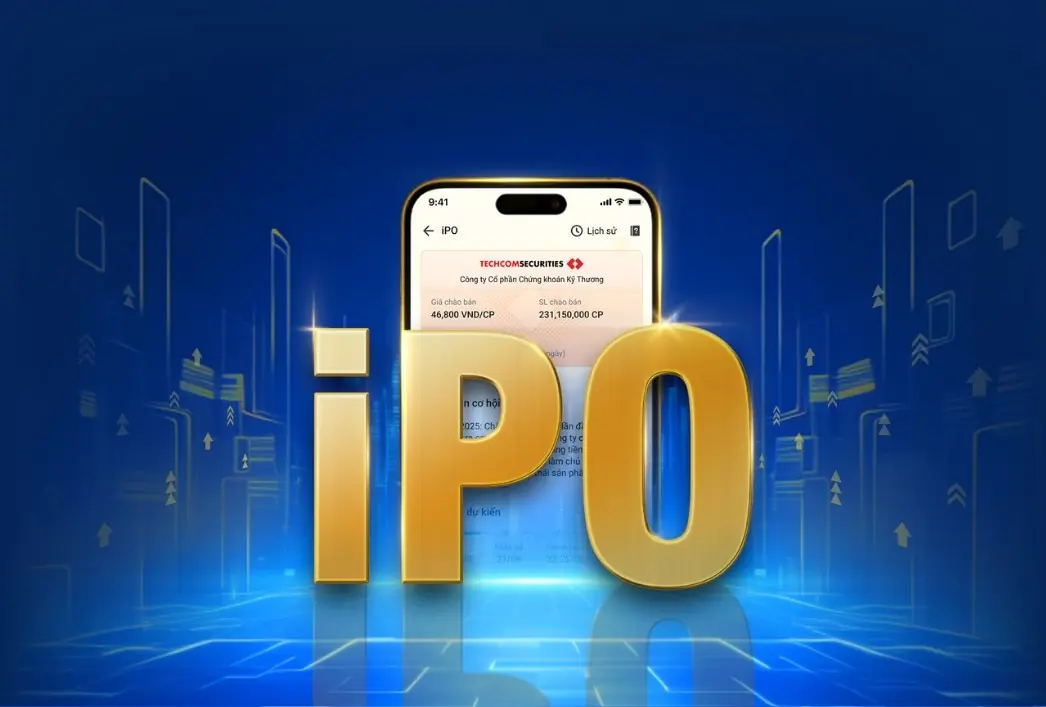 iPO - Tính năng đăng ký mua cổ phiếu IPO trực tuyến trên TCInvest