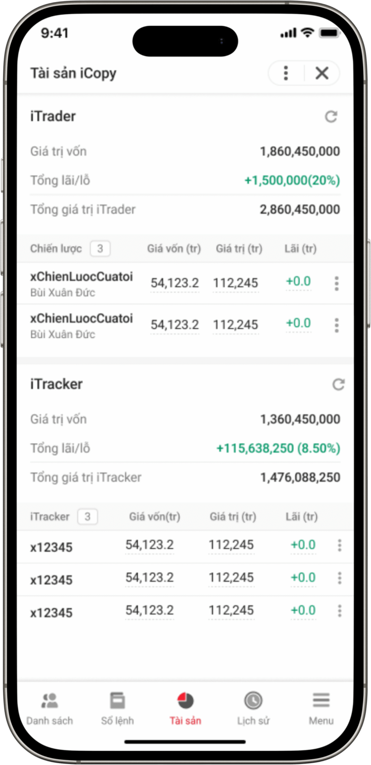 Tính năng iCopy - Theo dõi hiệu quả