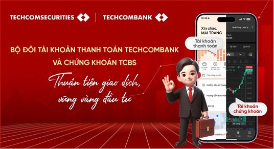 Ưu đãi mở tài khoản kép Techcombank - TCBS